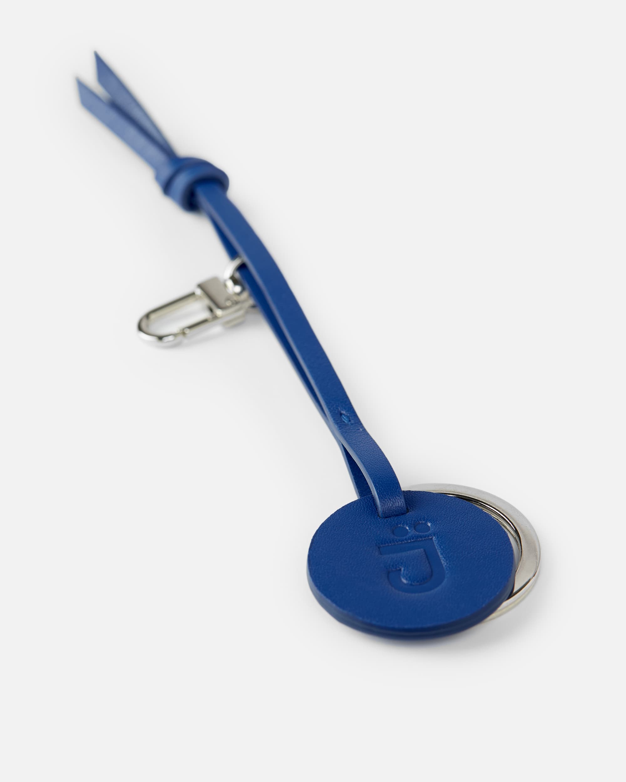 KEY RING J DENIM