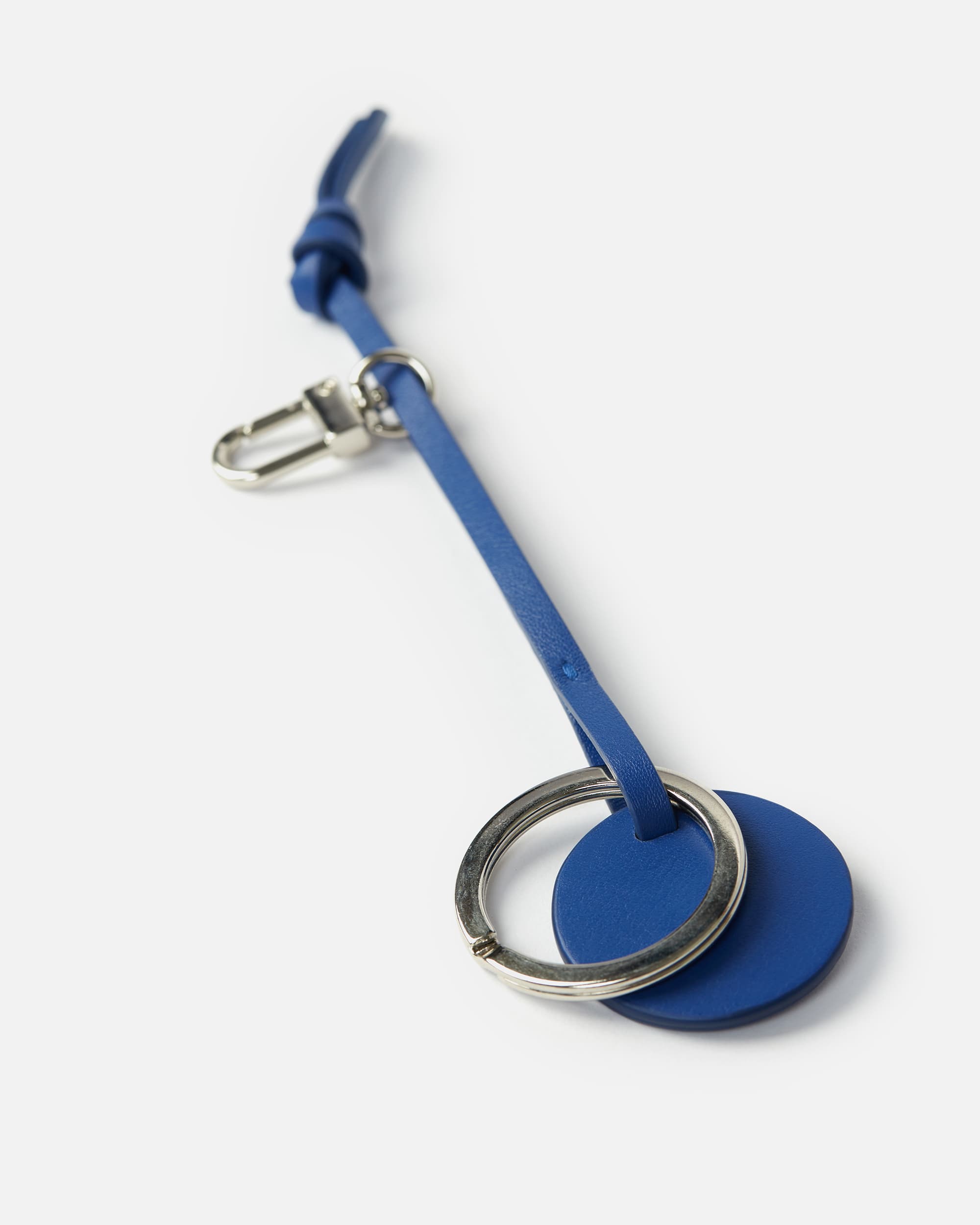 KEY RING J DENIM